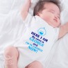 Personalized Baby Bodysuit Here I am "My name is ...  And I'm in charg