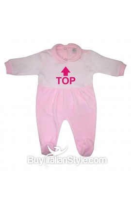 Baby's Velour Sleeper "I'm Daddy's Little Pie"