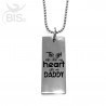 Collana placchetta 