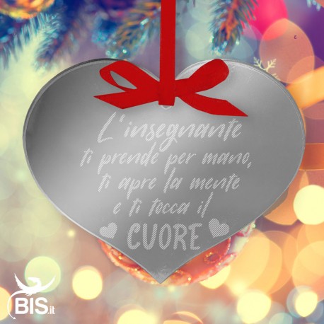 Personalized Christmas Ornament HEART