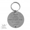 Personalized Round Keyring "Life's Tree"