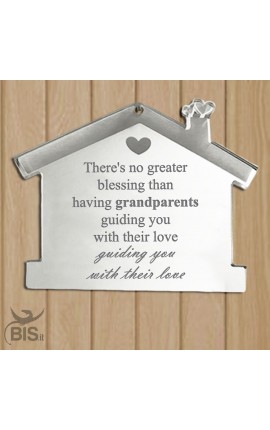 Appendino fuoriporta in plexi "I nonni sono la cosa più bella della vita, una dolcezza infinita"
