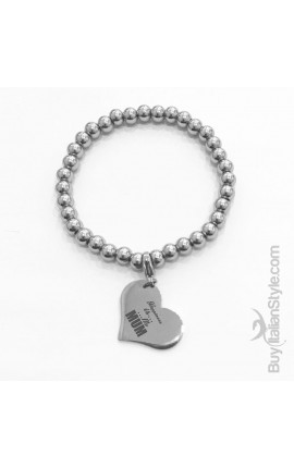 bracciale stile tiffany con charm