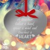 Personalized Christmas Ornament HEART