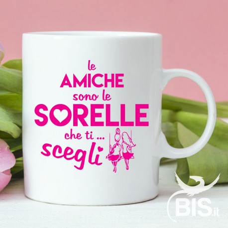 Tazza Personalizzata - Fino a 5 sorelle - La vita è più bella con le  sorelle (Ver 1) - Italia