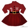 Bodysuit  with red tulle skirt "my first christmas"