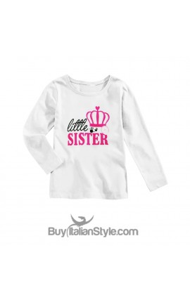 Long Sleeve Baby T-Shirt "Big Sister"