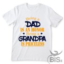 T-shirt uomo mezza manica "Se nonno non può aggiustarlo nessuno può farlo"