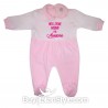 Baby's Velour Sleeper "I'm Daddy's Little Pie"