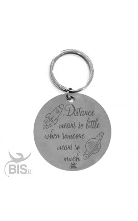 Metal Key Ring "DAD&SON True Best Friends for Life"