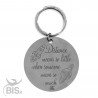 Metal Key Ring "DAD&SON True Best Friends for Life"
