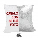 Cuscino quadrato  personalizzabile con paillettes