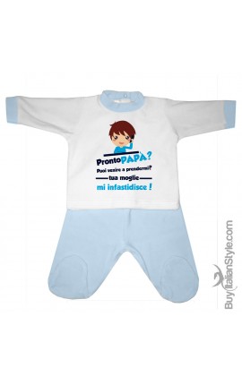 NEWBORN BABY 2-PIECE SET "Well done Mom! I'm Awesome"