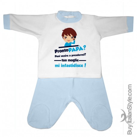 NEWBORN BABY 2-PIECE SET "Well done Mom! I'm Awesome"
