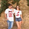 T-shirt per lui e canotta per lei CHIAVE e LUCCHETTO