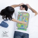 T-shirt uomo "La mia pista, giocando con Papà"