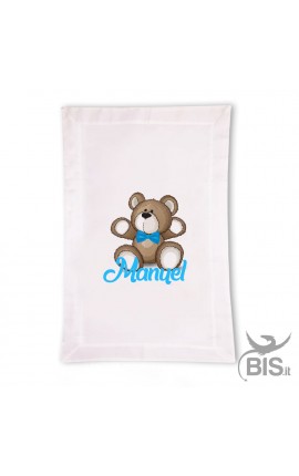 Personalized Baby Stroller Blanket Layette "Baby Fish"