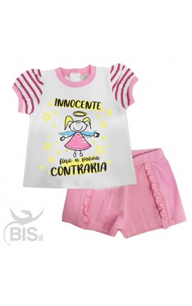 Completo estivo bimba "Innocente fino a prova contraria"