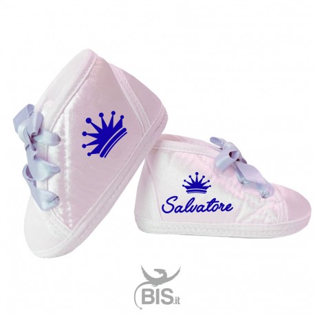 Custom Baby Shoes "Name+Butterfly"