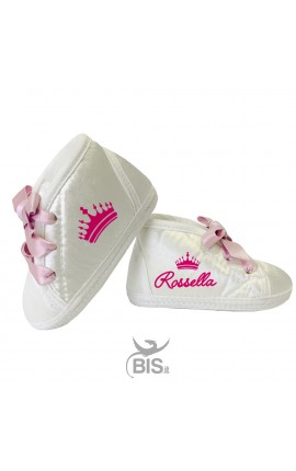 Custom Baby Shoes "Name+Butterfly"