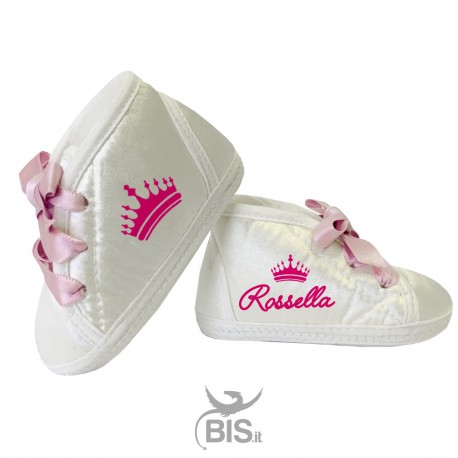 Custom Baby Shoes "Name+Butterfly"