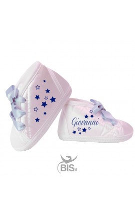 Custom Baby Shoes "Name+Butterfly"