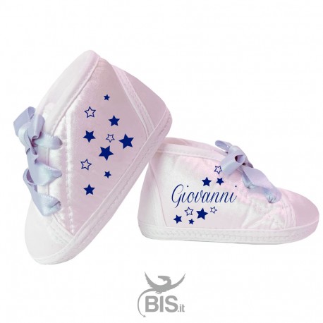 Custom Baby Shoes "Name+Butterfly"