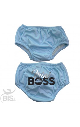 Costume pannolino neonato "Mini boss"