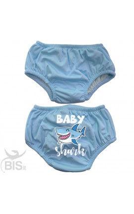 Costume pannolino neonato/a "Baby shark"