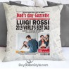 Federa cuscino "La Gazzetta del papà"