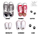 Zerbino cognome e scarpe dei componenti della famiglia