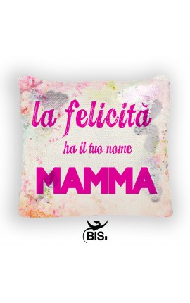 Magic Pillow - federa cuscino paillette personalizzabile con foto