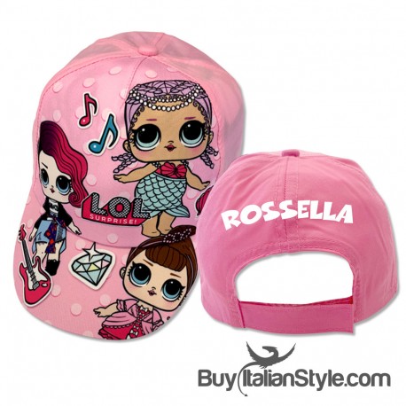 Cappellino visiera personalizzabile