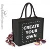 Borsa da Mare in juta colorata personalizzata