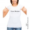 T-shirt Donna  "Sto nervosa"