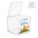 Kit 5 pezzi Porta confetti in plexiglass a tema "Piccolo principe"