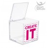 Kit 5 pezzi Porta confetti in plexiglass da personalizzare