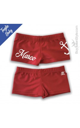 Boxer da mare bimbo  da personalizzare con nome