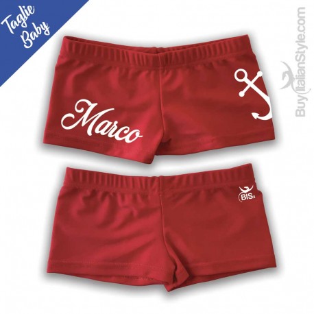 Boxer da mare bimbo  da personalizzare con nome