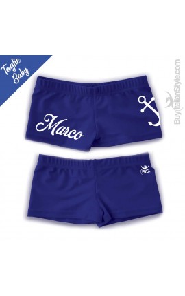 Boxer da mare bimbo  da personalizzare con nome