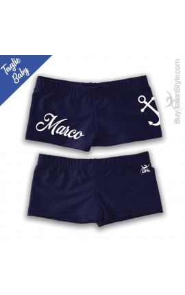 Boxer da mare bimbo  da personalizzare con nome