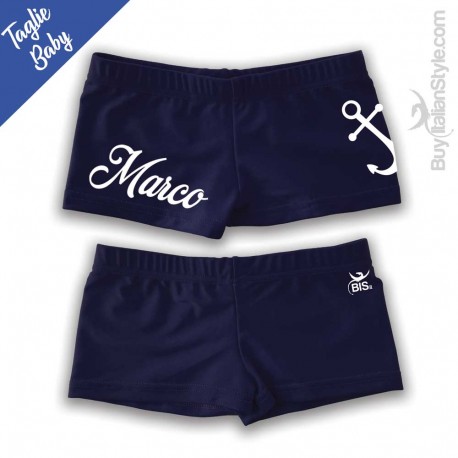 Boxer da mare bimbo  da personalizzare con nome