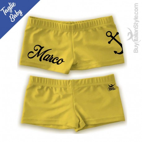Boxer da mare bimbo  da personalizzare con nome