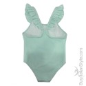 Costume bimba intero con alette nome e ancora