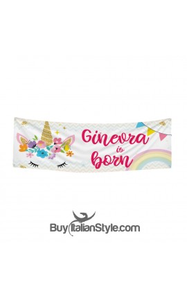 Custom Birthday Banner- Flamingo