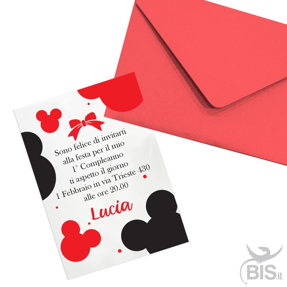 Invito Personalizzabile A Tema Topina