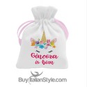 Kit 5pz portaconfetti compleano a tema UNICORNO