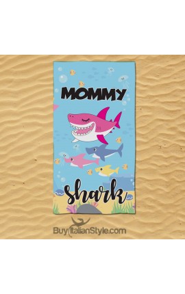 Telo mare MOMMY SHARK