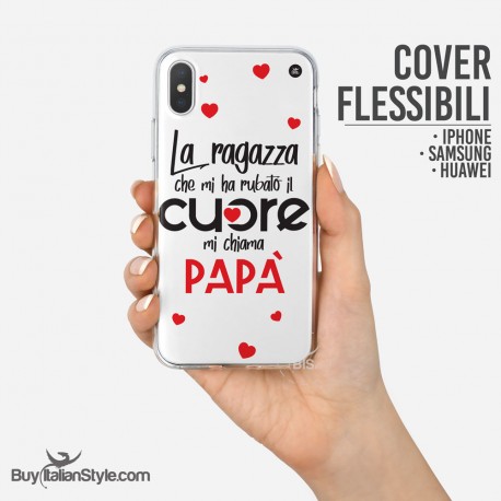 Cover IPHONE 5 PERSONALIZZABILE con il proprio testo