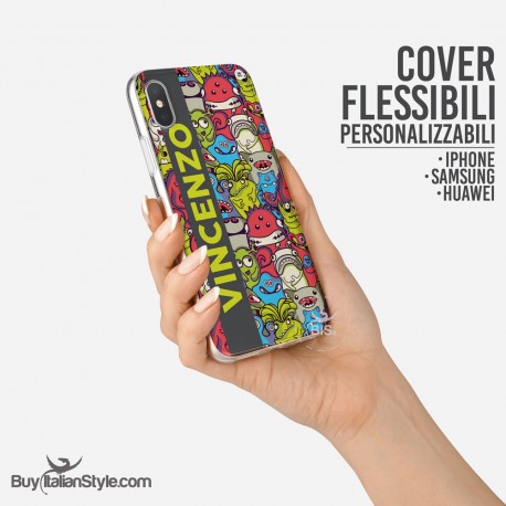 Cover IPHONE 5 PERSONALIZZABILE con il proprio testo